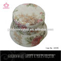 colorful flower women's sun bucket hat